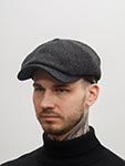 Кепка WIGENS арт. 101720 NEWSBOY CLASSIC CAP (темно-серый)